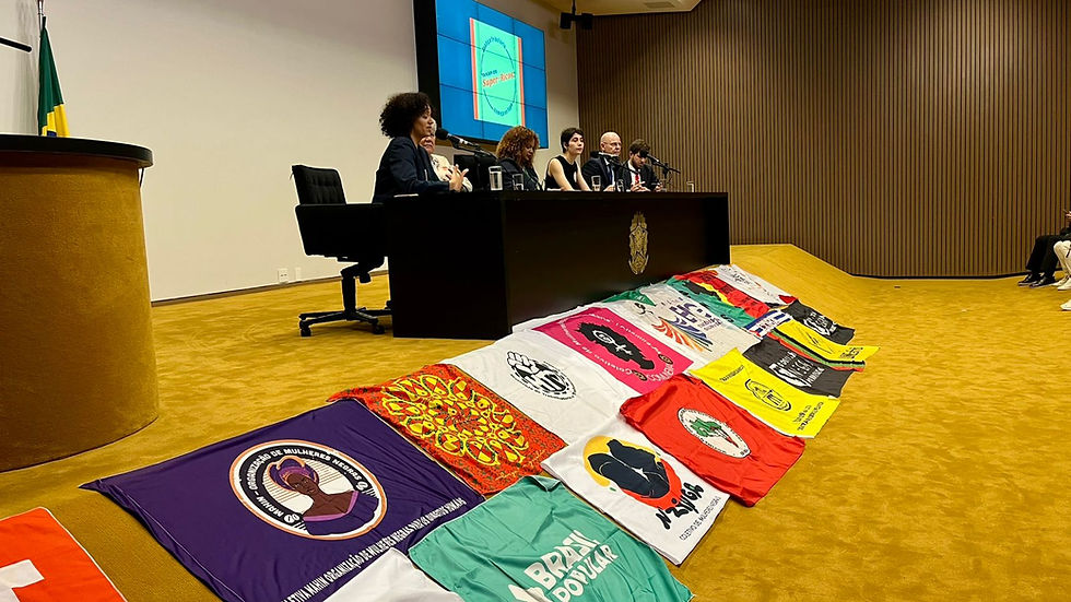 Campanha pela taxação dos super-ricos é lançada no Congresso Nacional com participação da Coletiva Mahin