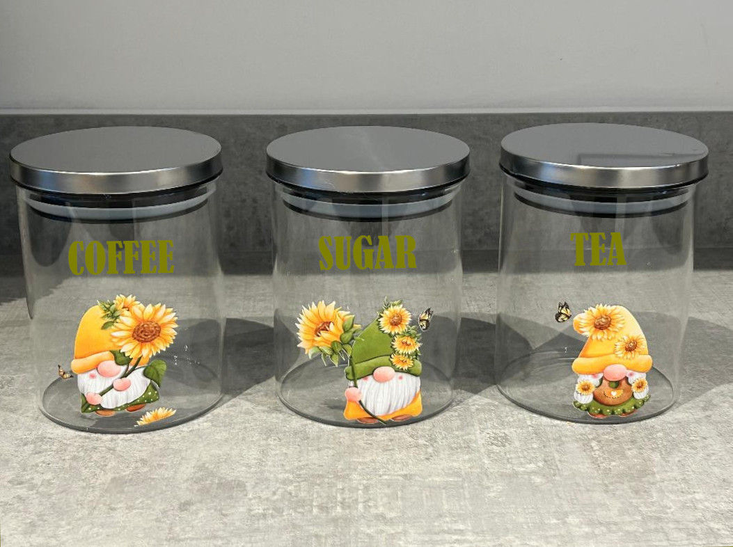 Tea coffee Sugar Canisters