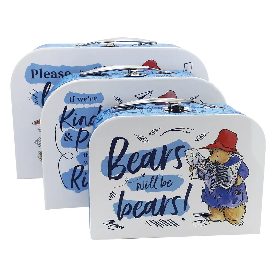 Thumbnail: Paddington Children's Triple Carry Case Set