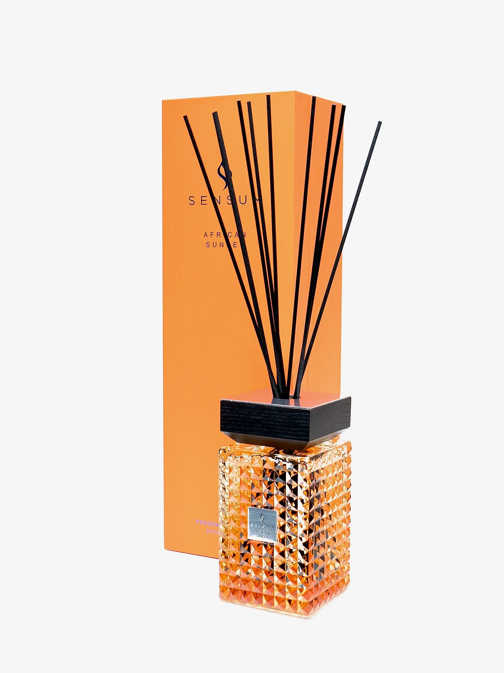 African Sunset - Reed Diffuser (500ml) home fragrance by sensum supplied in elegant gift box