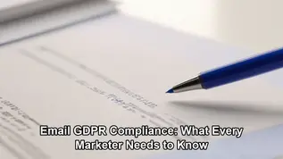 email gdpr compliance - blog post