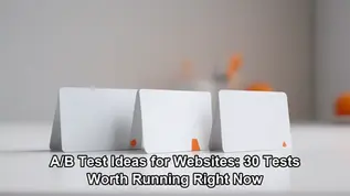 a/b test ideas - blog post