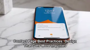 contact page best practices - blog post