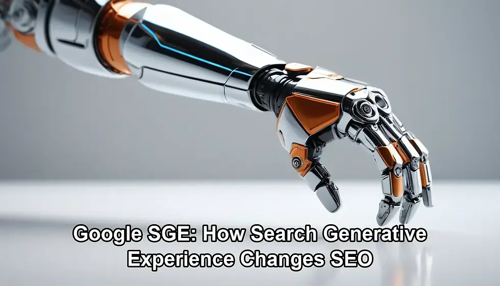 google sge seo - blog post