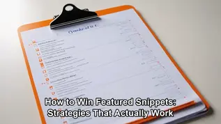 featured snippets - blog post