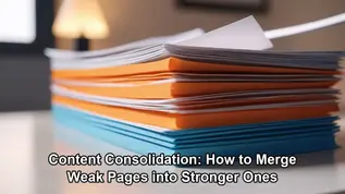 content consolidation seo - blog post