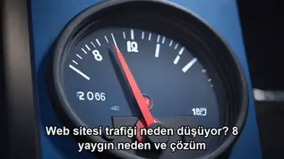 web sitesi trafiği düşüyor - kapak görseli