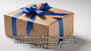 social media product launch - cover image