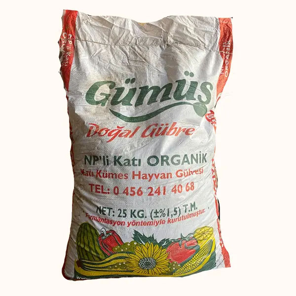Gümüş Organik Toz Tavuk Gübresi 25 Kg