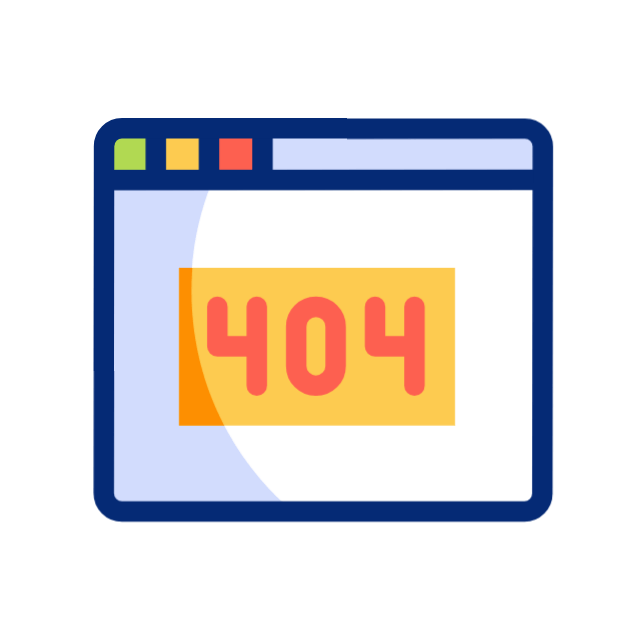 An animated gif showing the error message