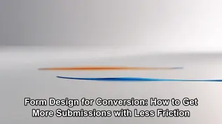 form design conversion - blog post