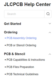 JLCPCB order