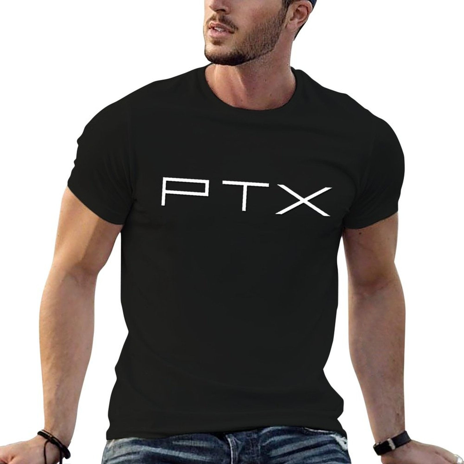 Camiseta Pentatonix Casual com Estampa