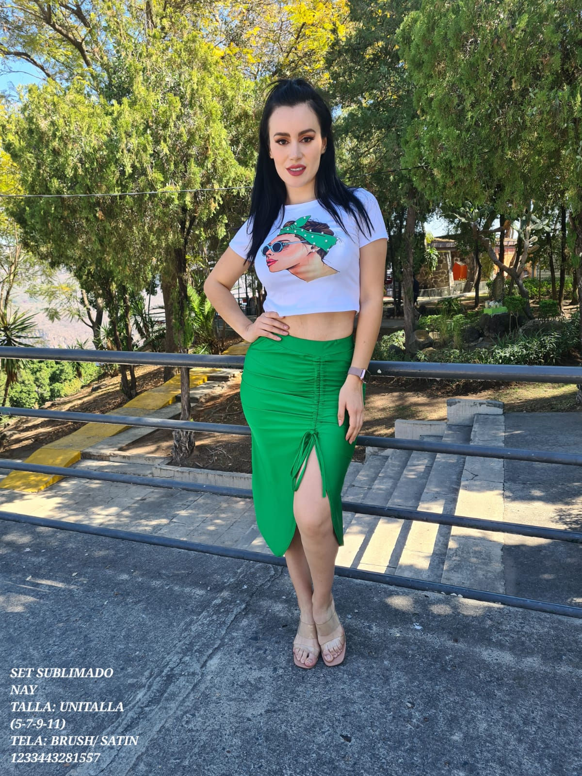 SET SUBLIMADO NAY VERDE (CONJUNTO)