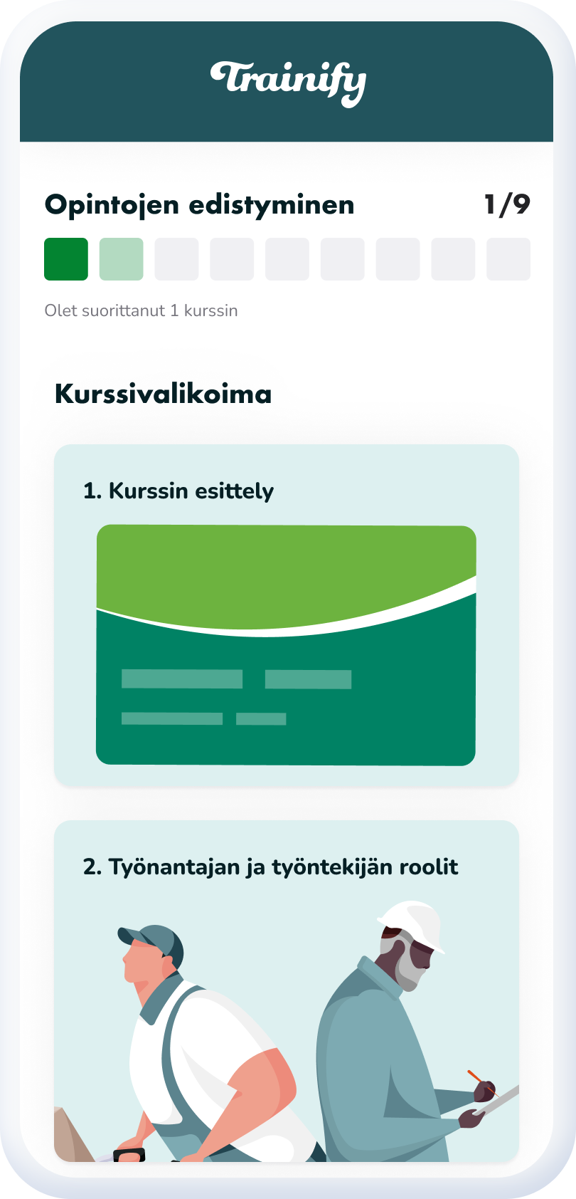 Hanki Työturvallisuuskortti Trainifyn avulla