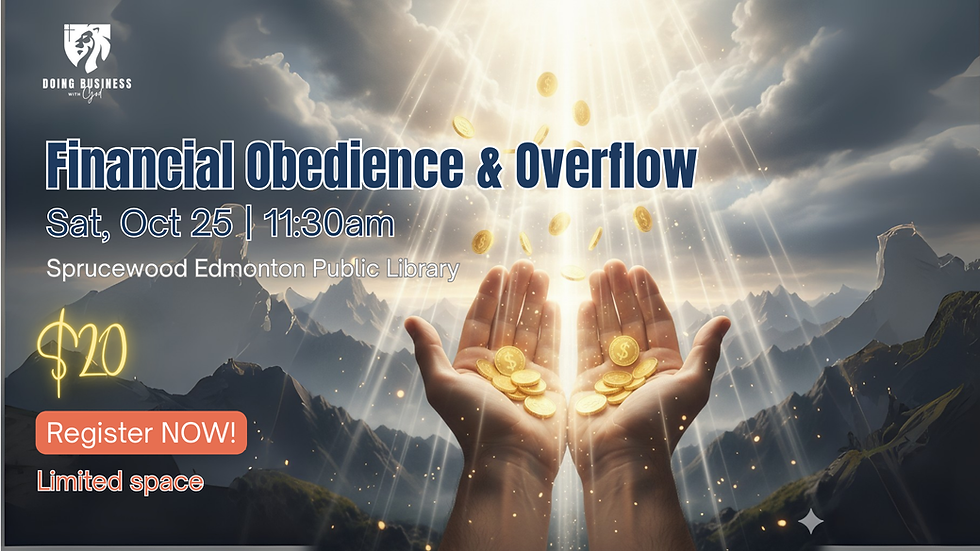 Financial Obedience & Overflow