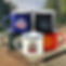 image-of-coloured-mugs-on-wooden-table-with-woodland-background-product-photography-by-bur