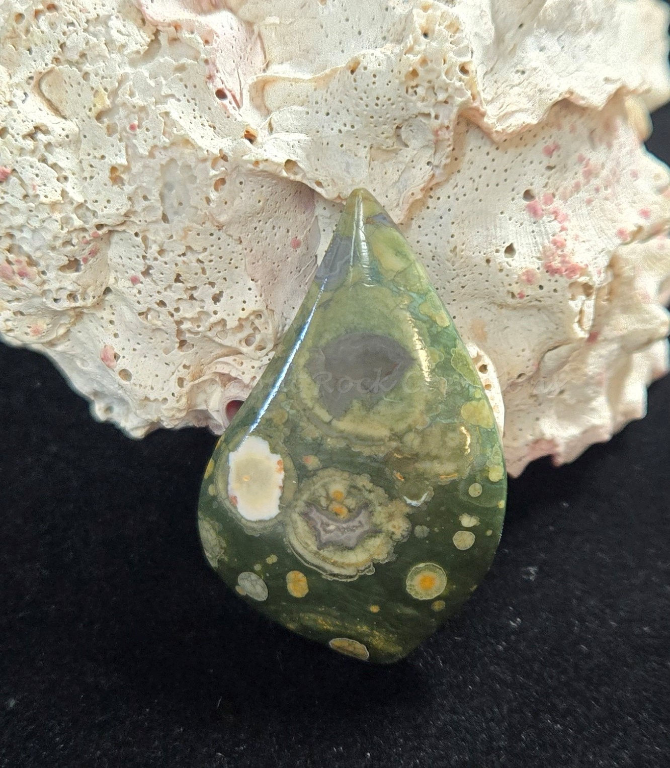 Rainforest Jasper Cabochon 12748