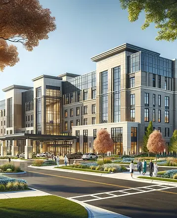 pediatric hospital building in the state of illinois