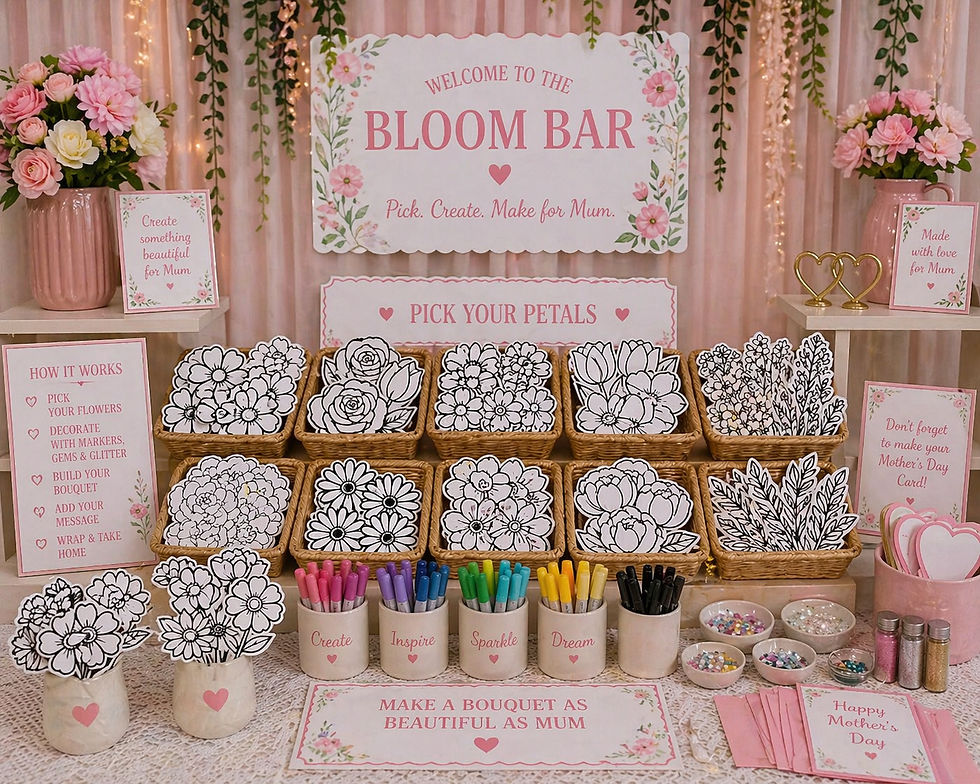 Mothers Day Bloom Bar