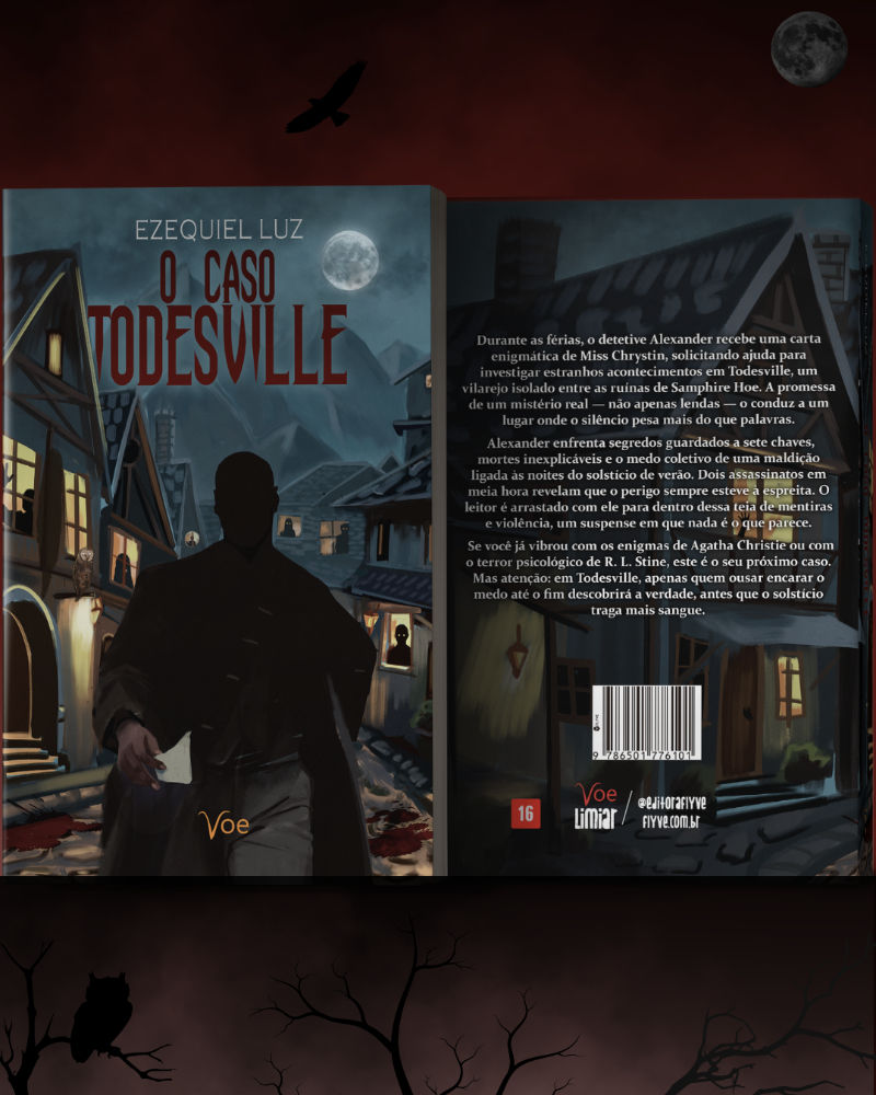 Capa do livro "O Caso Todesville"