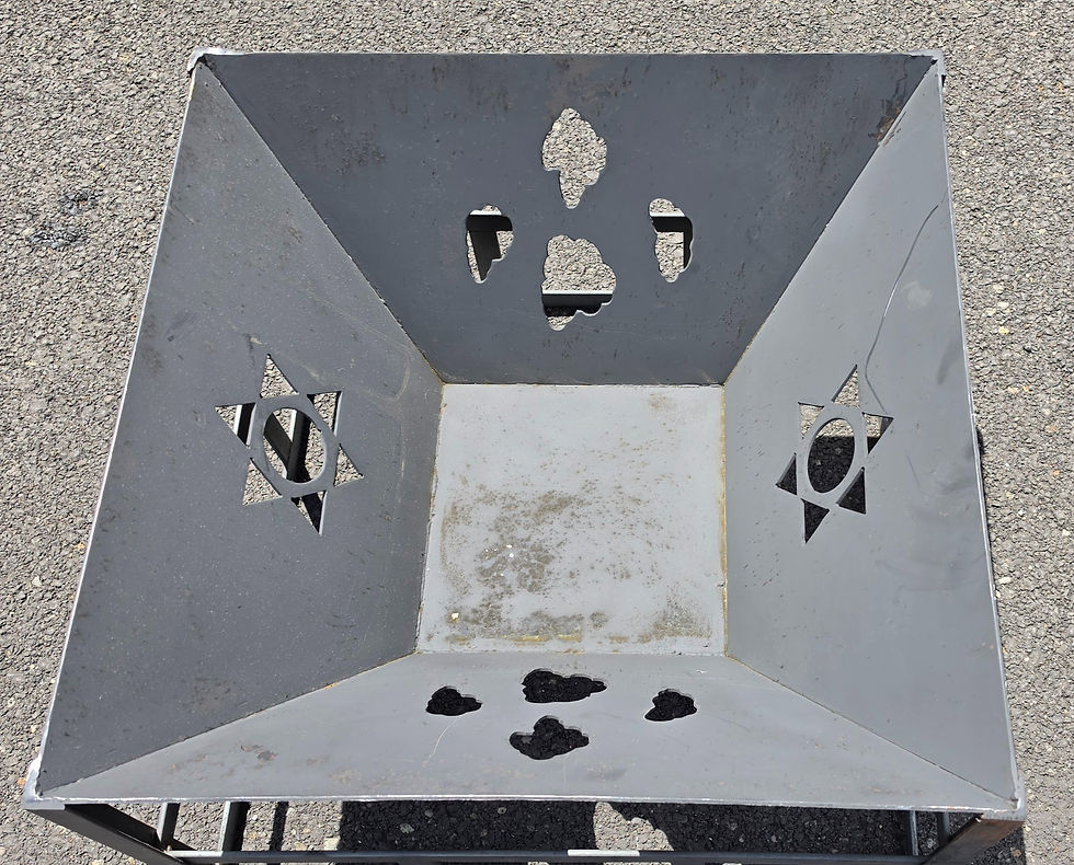 Thumbnail: Elevated Steel Fire Pit
