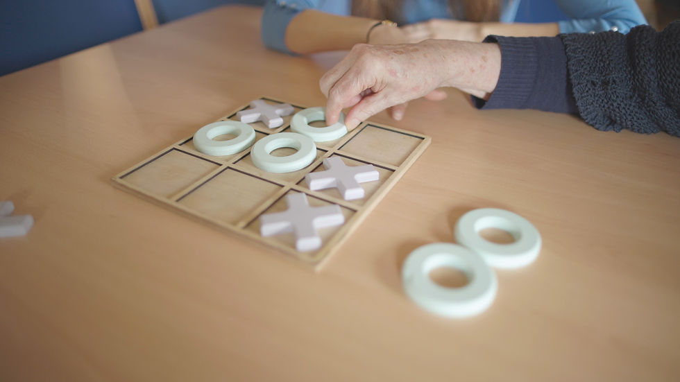 Thumbnail: Handcrafted Wooden Tic-Tac-Toe Game