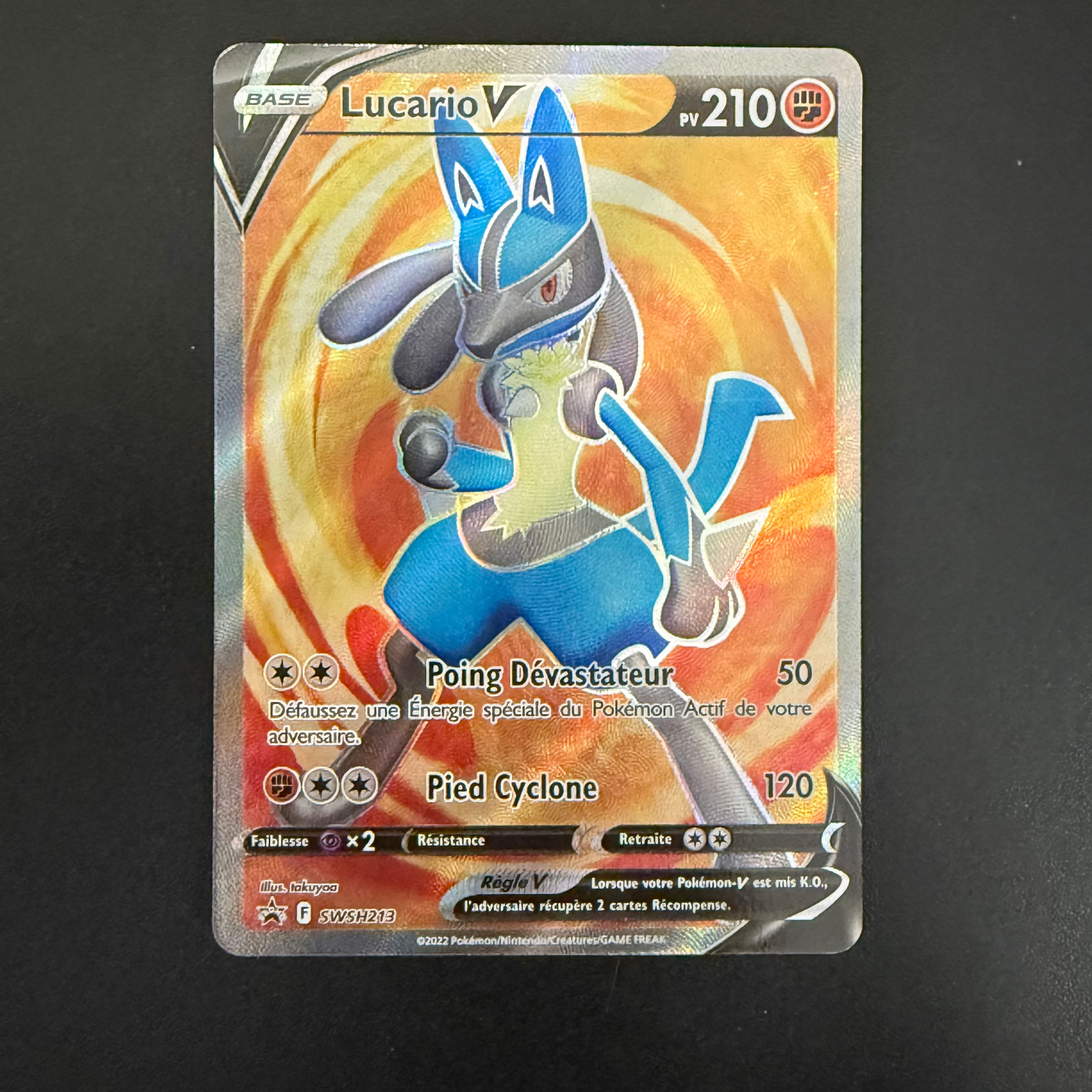 Lucario V SWSH213 promo