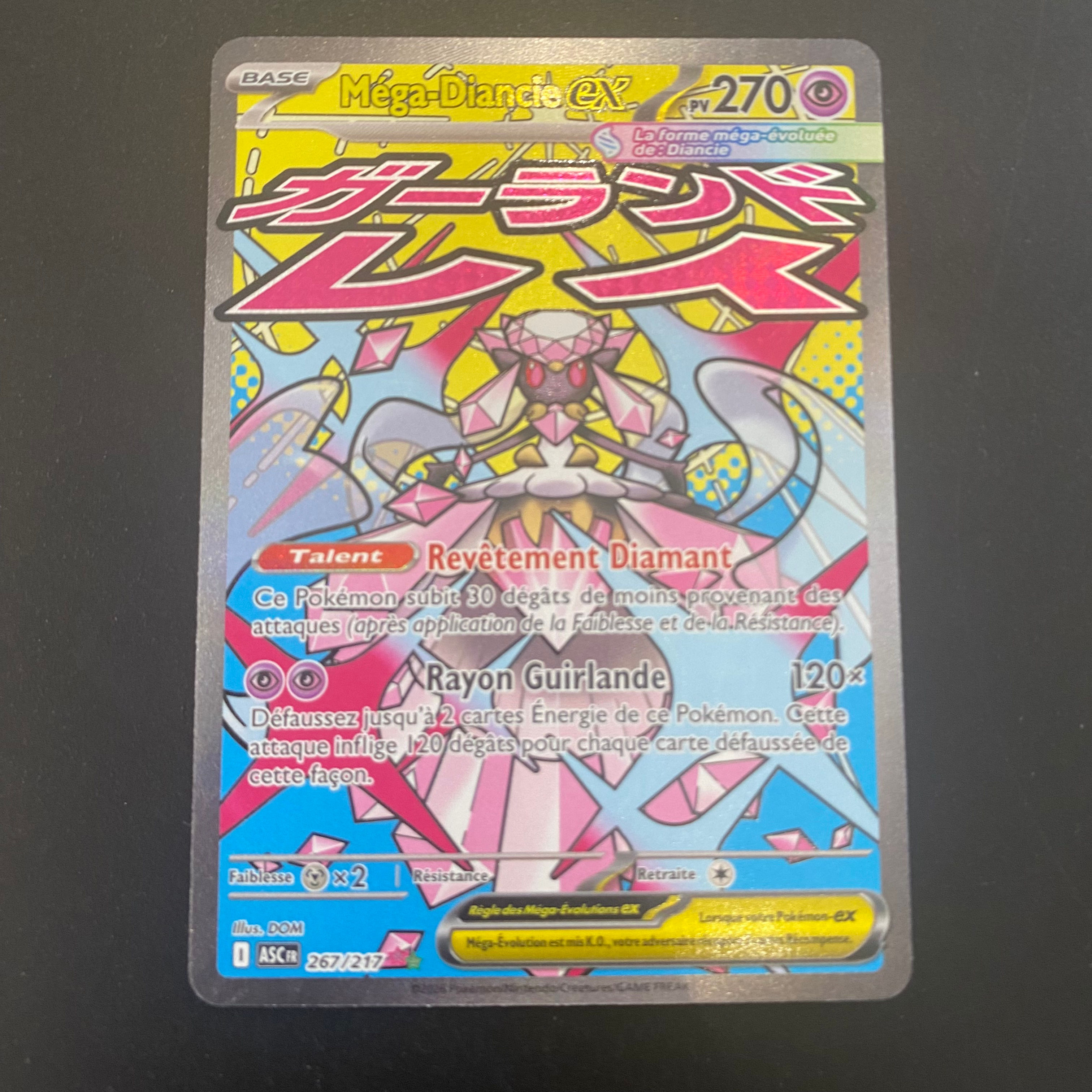 Méga-Diancie Ex 267/217