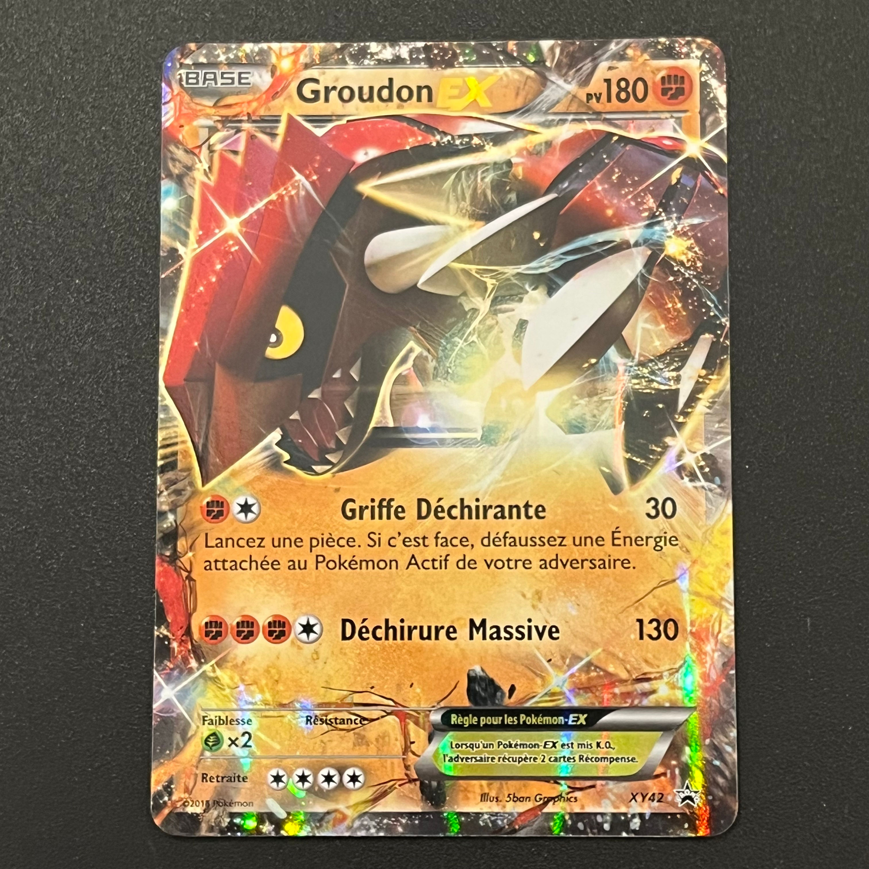 Groudon EX promo XY42