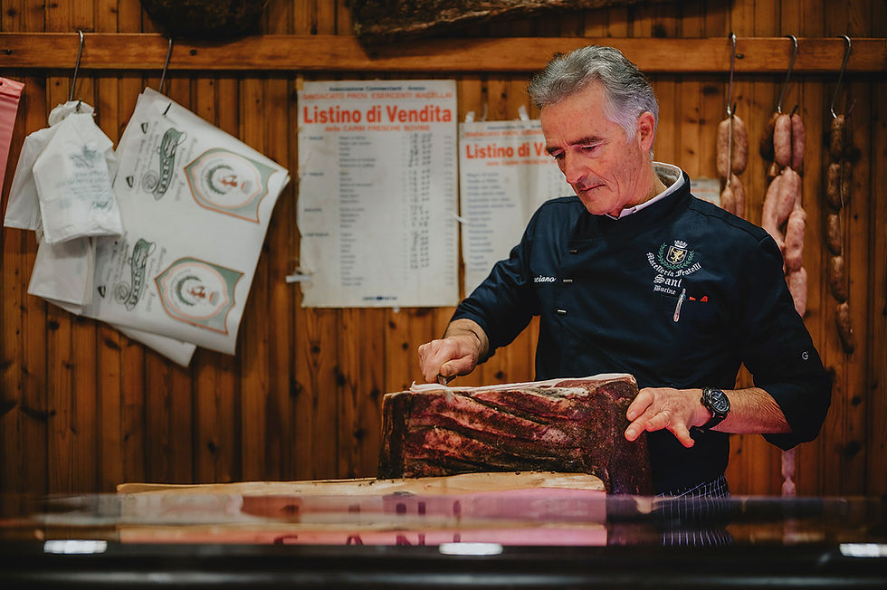 Storia della macelleria artigianale nel Valdarno: tradizione e identità locale.