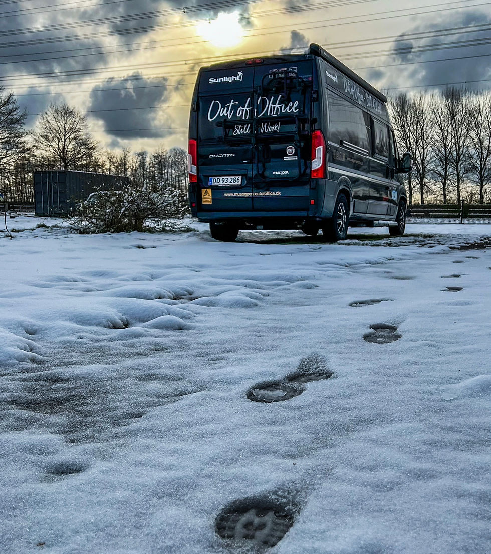 Læringskurven var nærmest lodret de første uger af min campervan-tur.