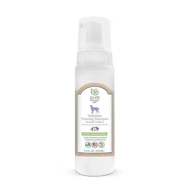WATERLESS FOAMING DOG SHAMPOO