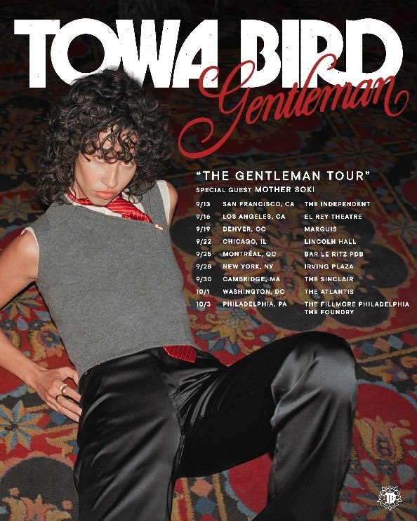 Towa Bird Announces North American Headline Tour In Support Of New Album Gentleman