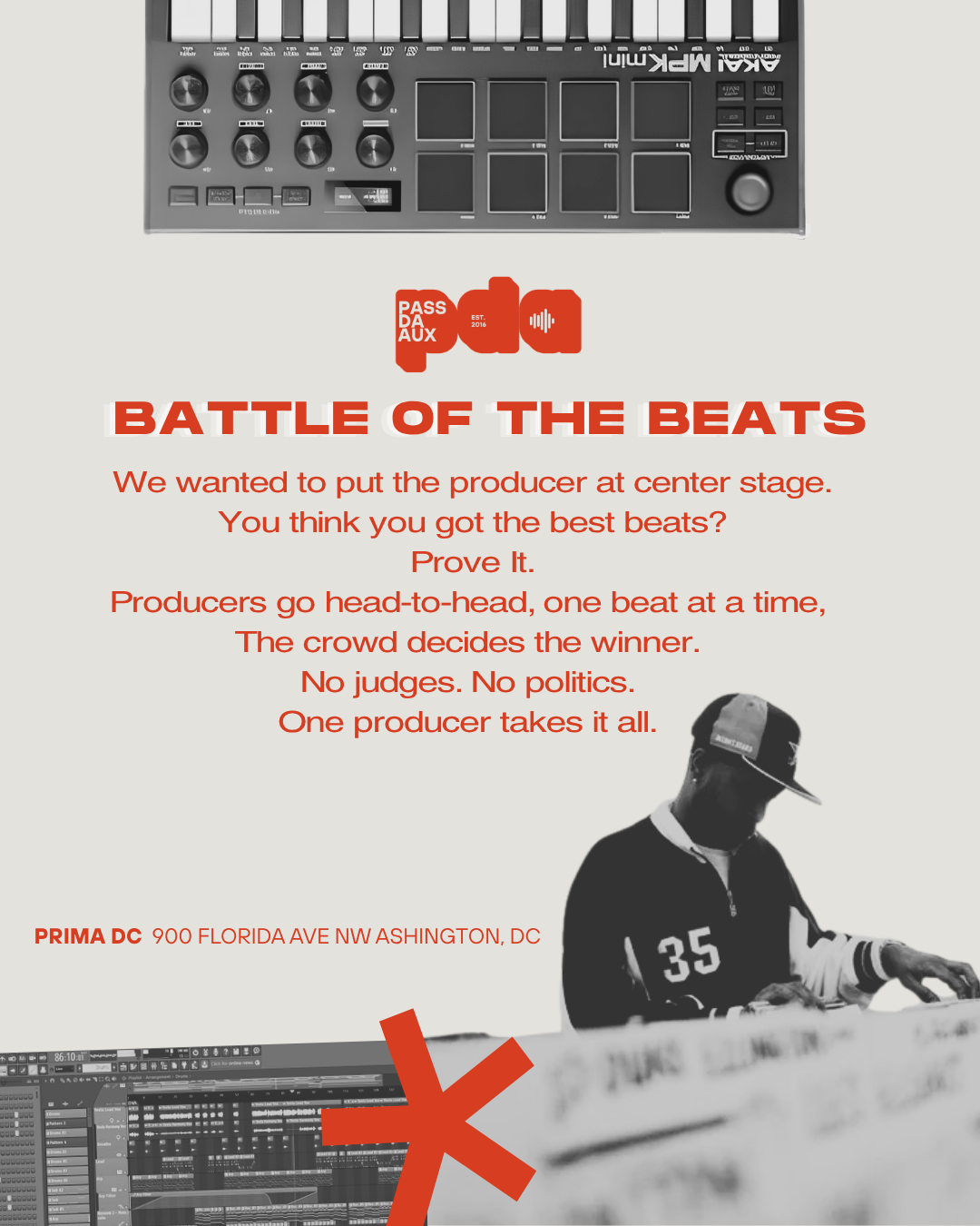 Pass Da AUX Announces Battle of the Beats Producer Battle