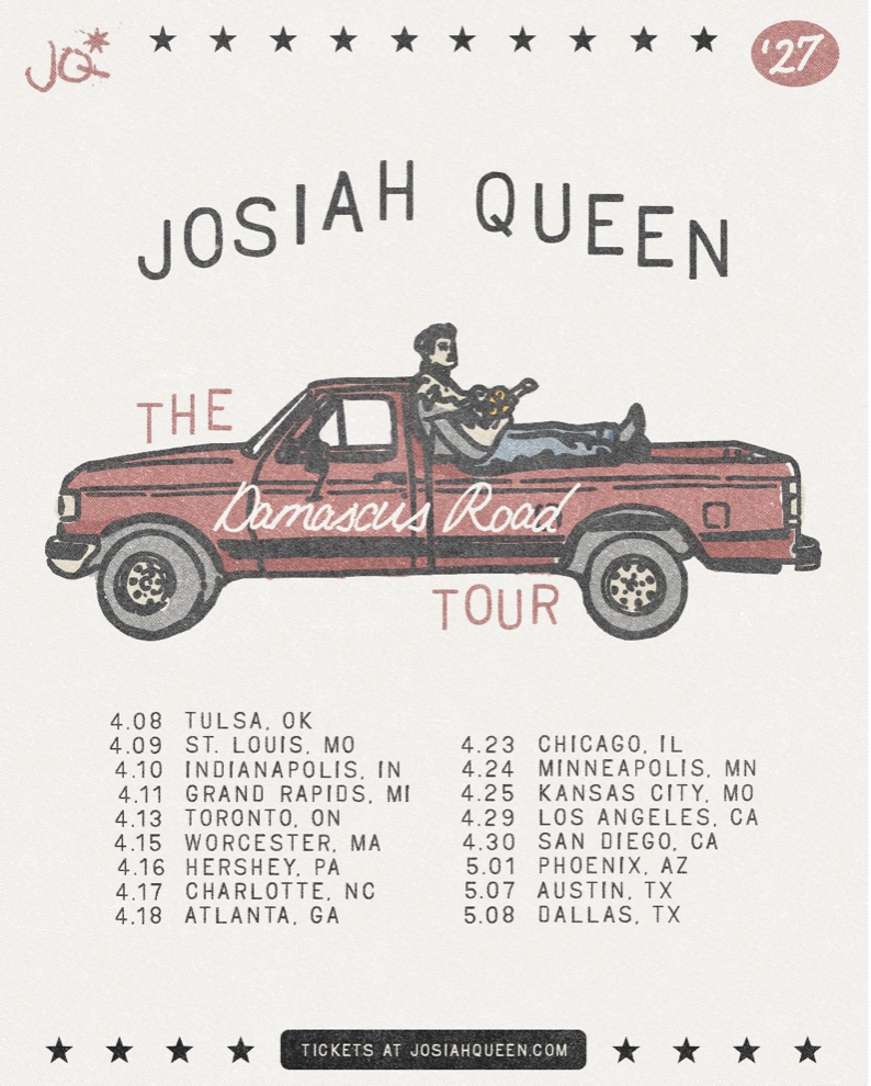 Josiah Queen Announces The Damascus Road Tour