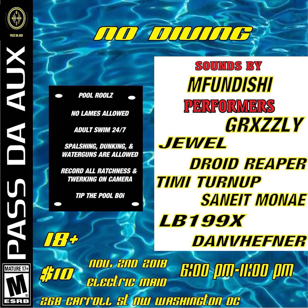 PassDaAux 'No Diving" Recap