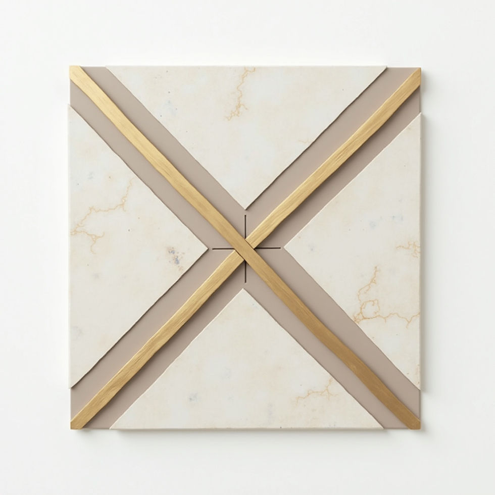 Minimalist Geometric Panel