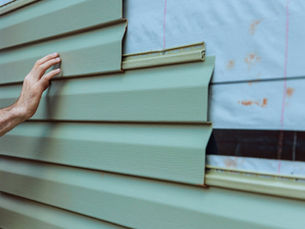 Siding installation process on a Pittsburgh PA home by Craig Gouker Roofing