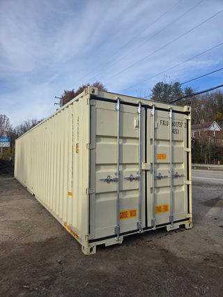 40ft High Cube Shipping Container – New, Secure Storage | Mann's Cans