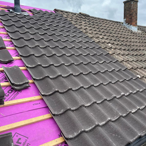 Roof replacement before selling a home in Irwin PA, new shingles installed by Gerken Roofing in Westmoreland County