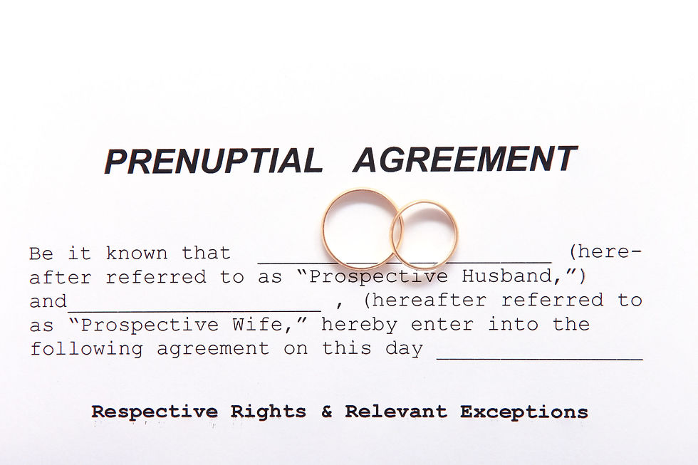 Attorney reviewing an invalid prenuptial agreement with a client in Greensburg, PA family law office