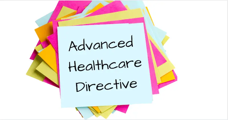 Attorney reviewing a healthcare directive document with a client in Greensburg Pennsylvania