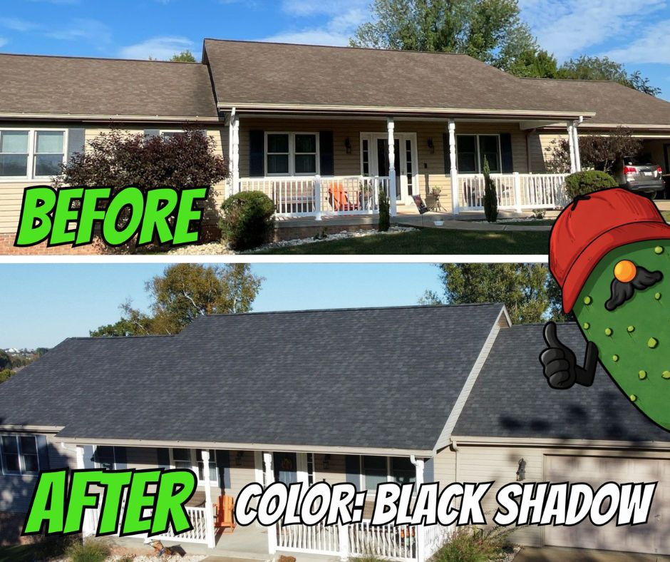 Professional trustworthy roofing contractor team installing new roof on home in Irwin PA