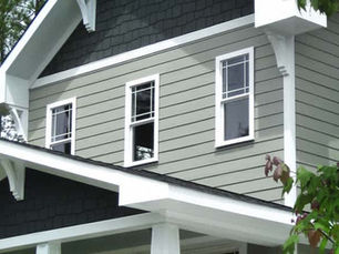 James Hardie fiber cement siding installation on a Pittsburgh PA home by Craig Gouker Roofing