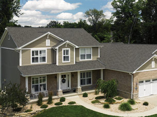 Newly installed siding on a Pittsburgh area home showing color choices suited to Western PA architecture and climate