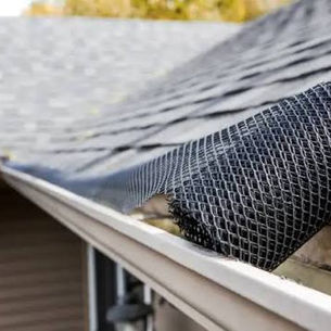 Gutter guards installed on seamless gutters of a home in Westmoreland County, PA