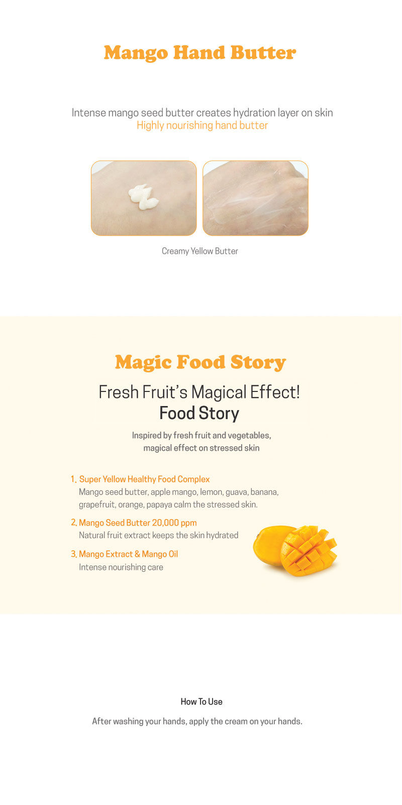 Thumbnail: MAGIC FOOD MANGO HAND BUTTER