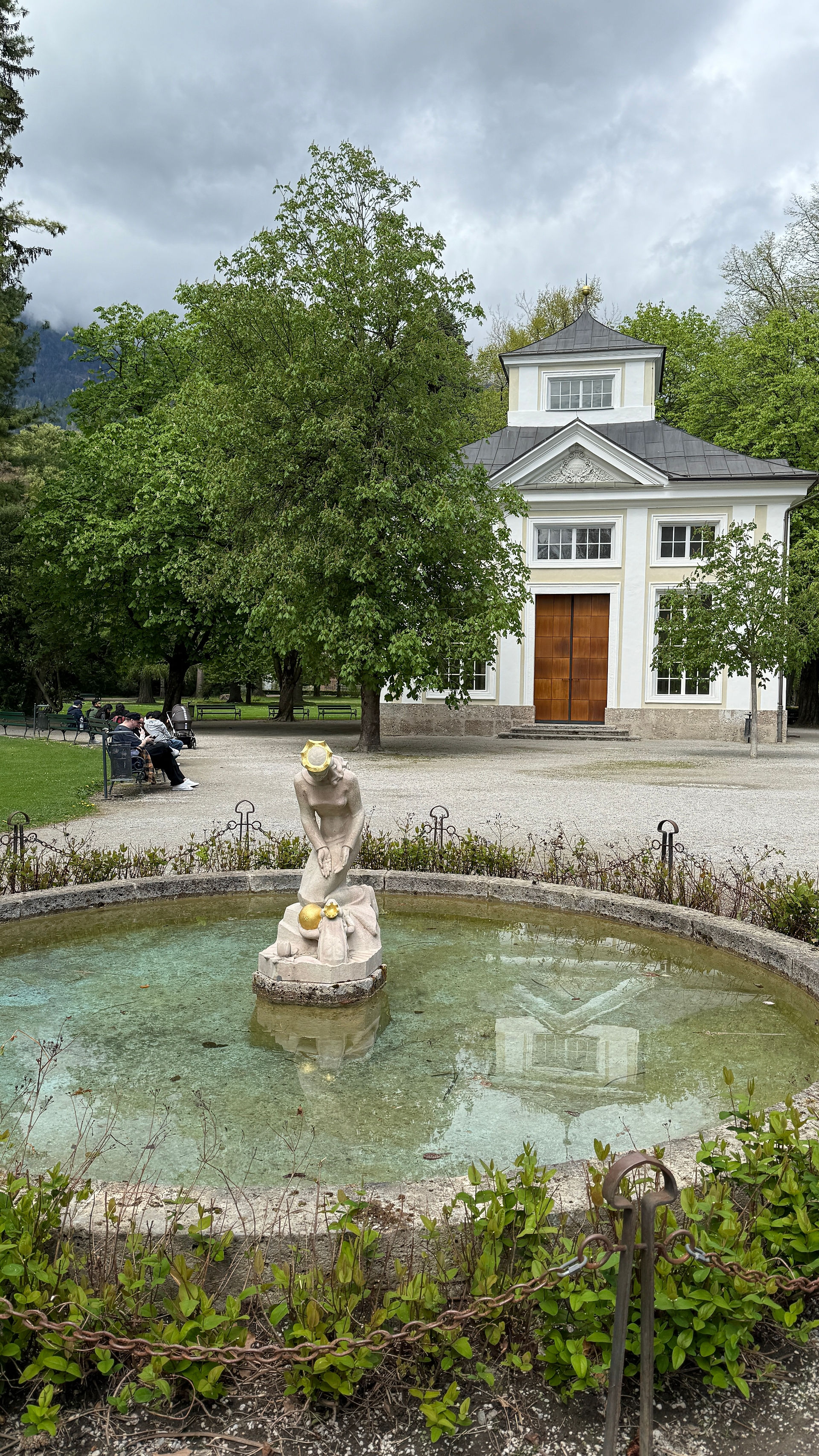 Brunnen im Hofburggarten