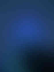 beleuchteter Baum künstlich in Blautönen